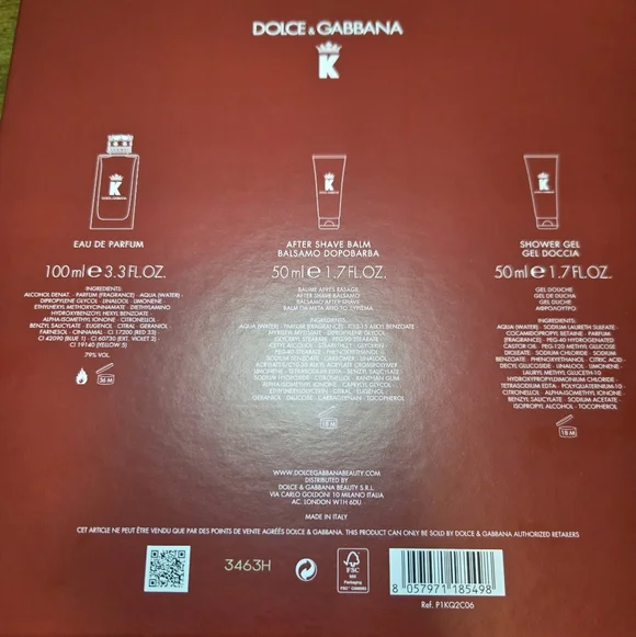 Dolce & Gabbana K Fragrance and Skincare Set - Picture 2 of 3
